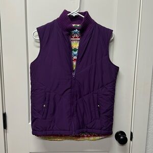 Purple Reversible Vest